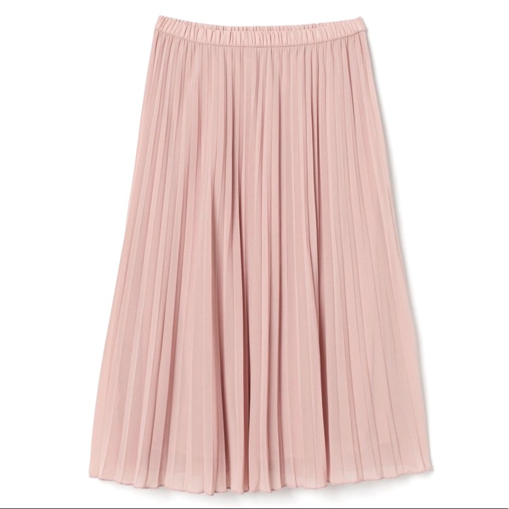 COPY - H&M pleated midi skirt
